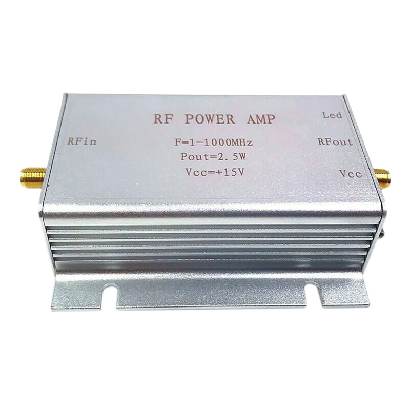 AMPLIFICADOR DE POTENCIA Rf de 1-1000Mhz, 2,5 W para transmisor Hf Fm, Vhf, Uhf, Radio Ham