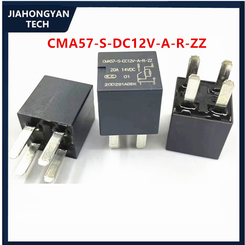 Piezas Original de 5 CMA57-S-DC12V-A-R-ZZ, 4 pines, 8T2T-CA, relé automotriz