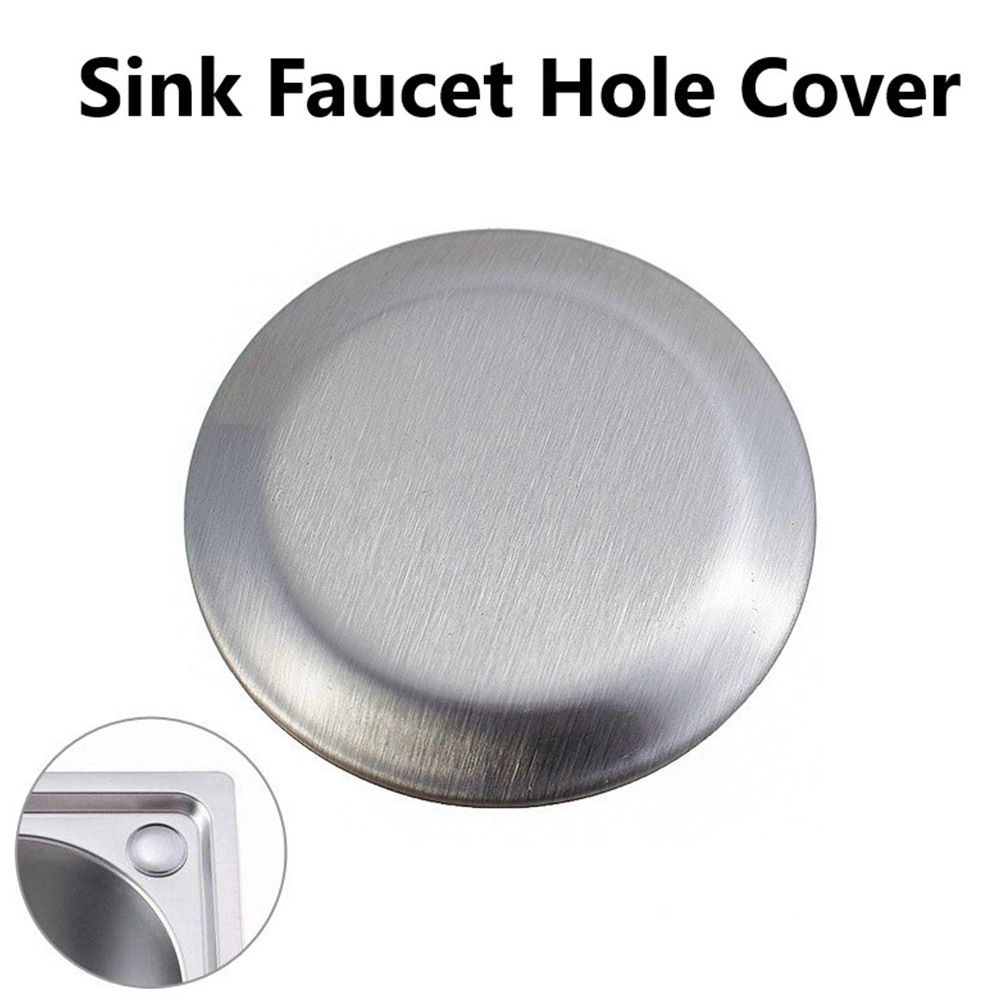 Tapa de orificio para grifo de 27/32/35mm, tapón ciego de acero inoxidable, tapón para fregadero de cocina, cubiertas decorativas, accesorios para lavabo