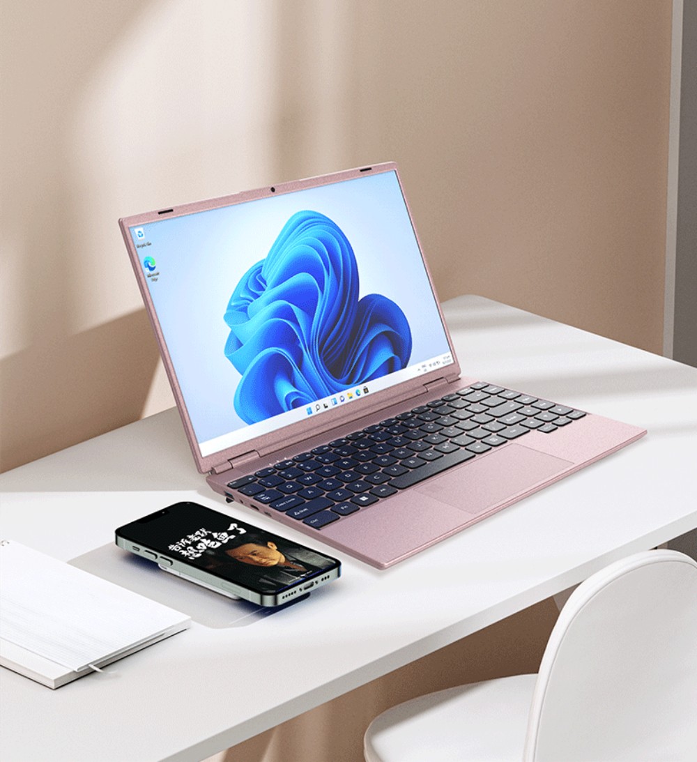 НОВЫЙ ноутбук 2023 года, 14-дюймовый, Intel Celeron N5095, IPS FHD, двухдиапазонный Wi-Fi, 6 ГБ ОЗУ + 256 ГБ SSD, для офиса и учебы, Windows 10