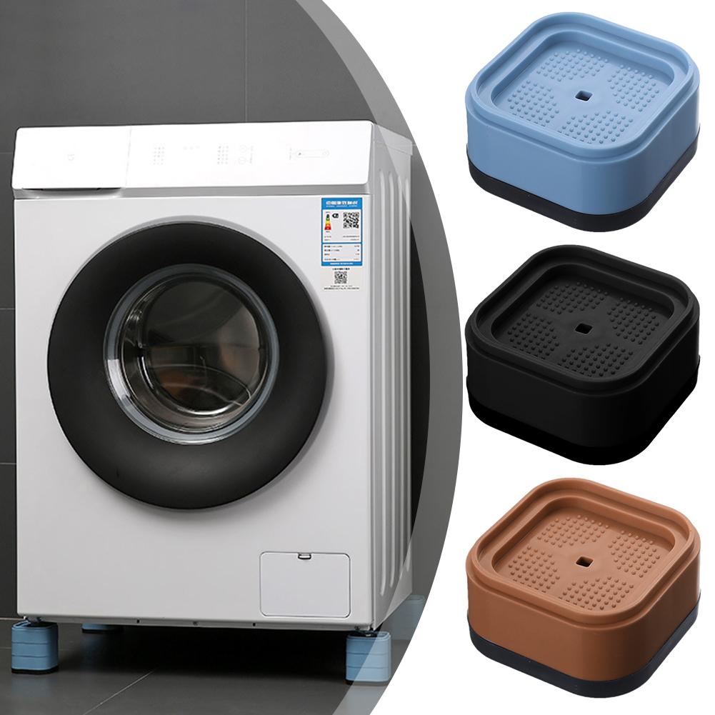 Paquete de 4 elevadores de muebles, almohadillas antideslizantes para lavadora, elevadores de cama ajustables para mesa, escritorio, sofá, silla, sofá, gabinete