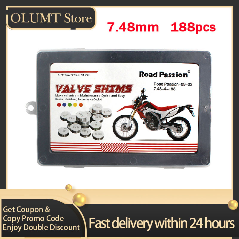 Valve ajustable de diamètre de cale 188mm, accessoires de moto pour Honda CRF250R CRF250X FSC600 GL1800A GL1800 5/7.48 pièces