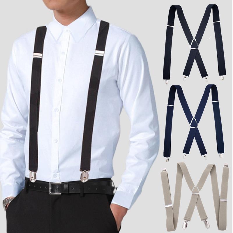 Herren-Arbeitshosenträger, strapazierfähig, verstellbar, elastisch, Hosenträgergurt, Hosenträger für Damen, Hosen, Hemden, Röcke, Accessoires