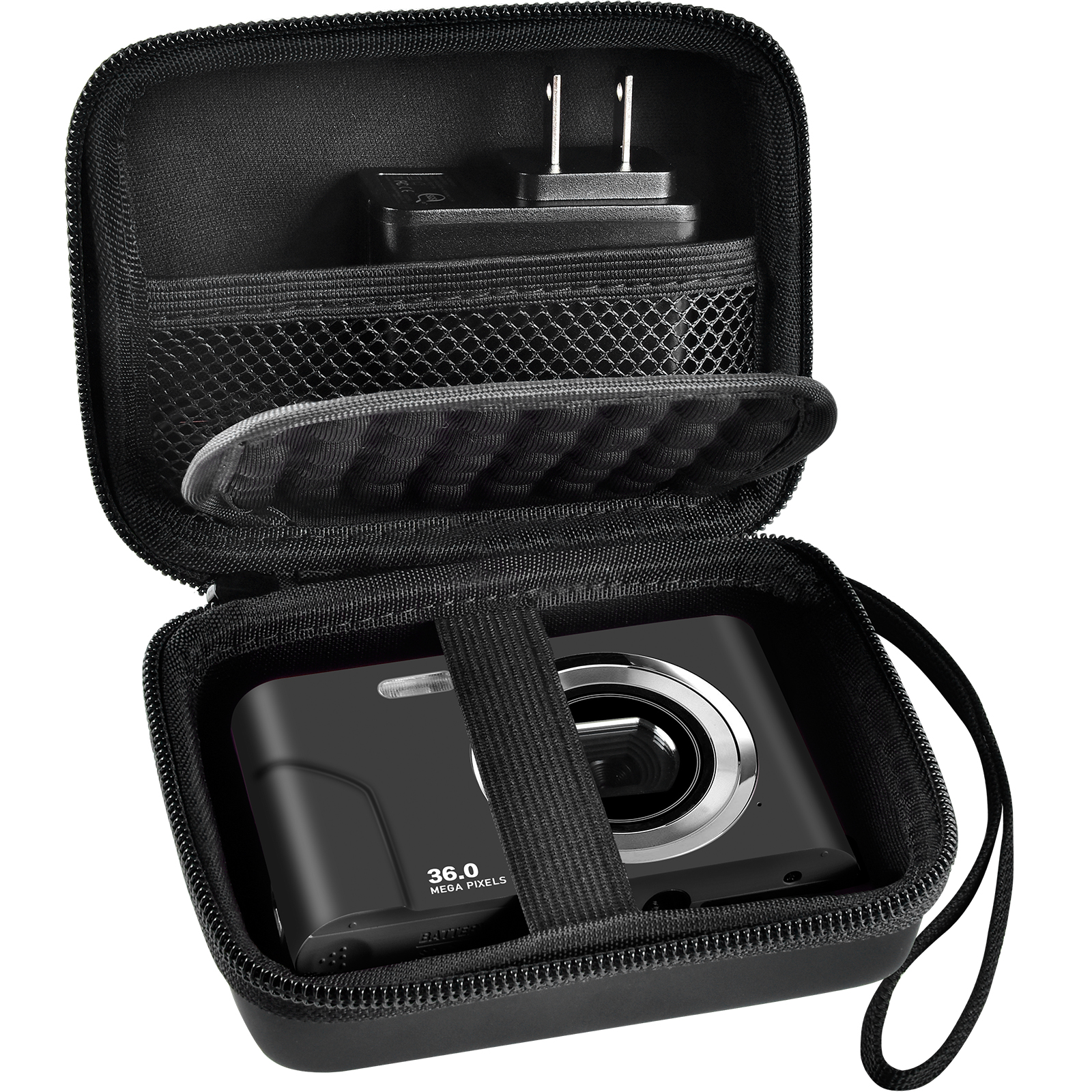 Etui na kamerę cyfrową Vlogging kompatybilne z Sevenat/dla AUTPIRLF/dla Lecran/dla AbergBest/dla Aufoya/dla Kodak Pixpro