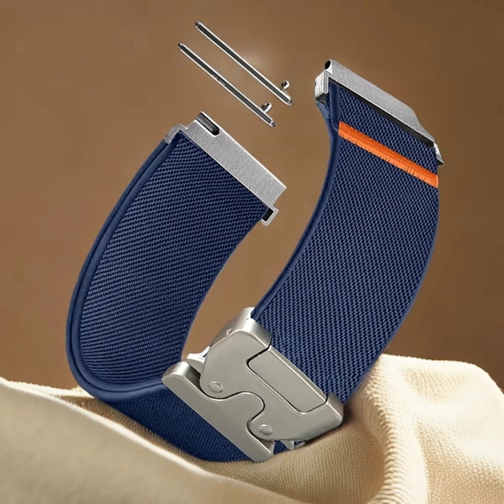 1/2PCS Parachute Straps 20mm 22mm Nylon Band for Samsung Galaxy Watch 7 6 5 4 Compatible with Huawei Watch GT5 pro 40mm 44mm 6Cl