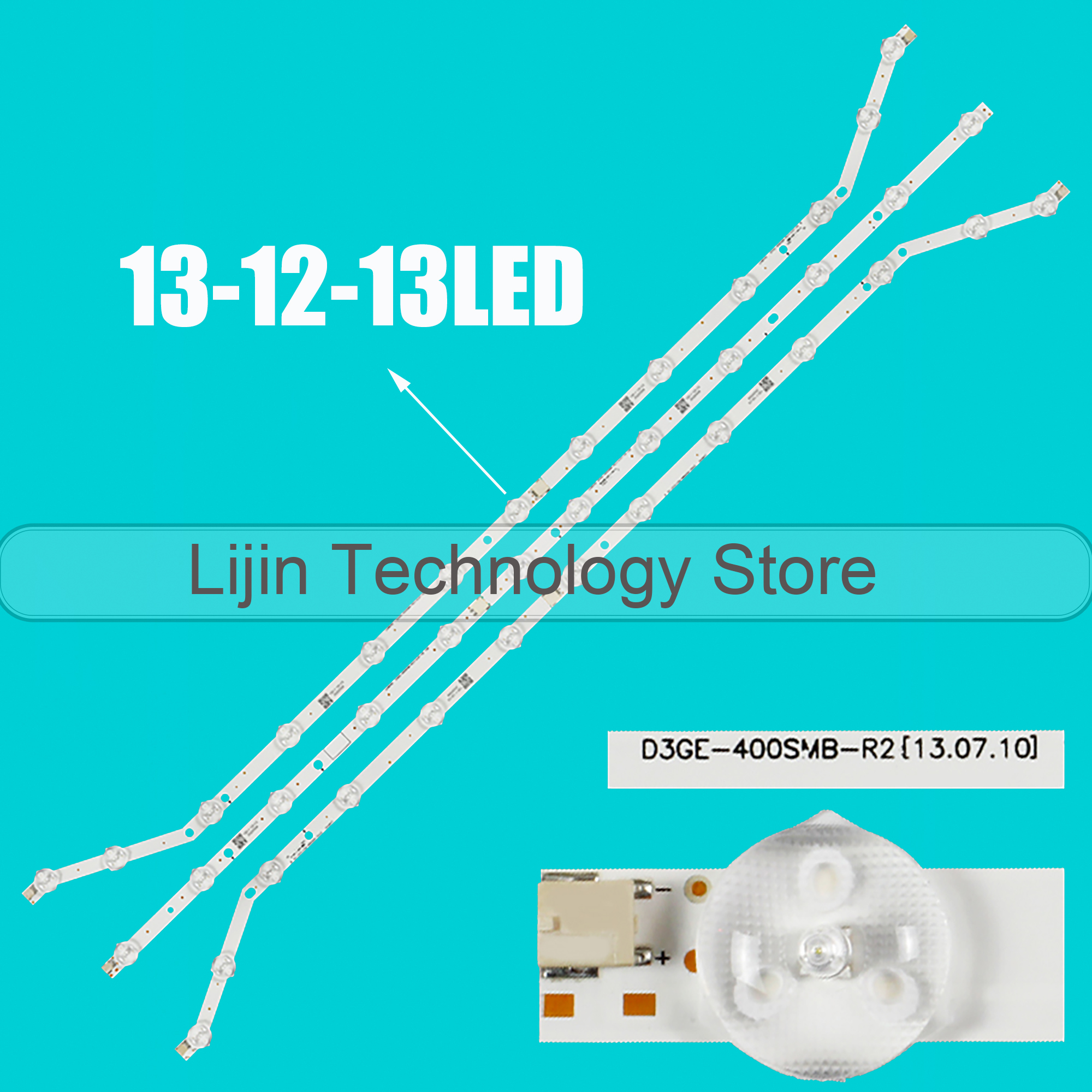 Taśma LED do D3GE-400SMB-R3 D3GE-400SMA-R2 UE40H5303 LM41-00001V N40FH5040 CY-DF400BGLV1 UE40EH5007 LM41-00001V