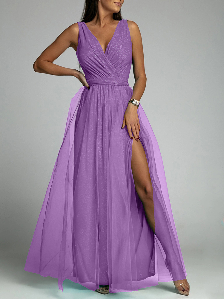 Spaghetti Band Hoge Taille Vrouwen Party Solid Jurk Zomer V-hals Casual Lange Jurk Elegante Chic Femme Backless Losse Club jurk