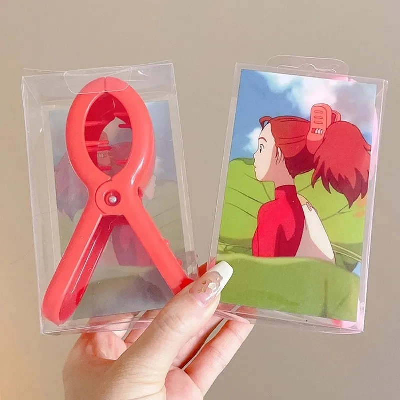 Pinza para el pelo de tiburón para Cosplay, horquilla con cola de caballo roja para adulto y niño, accesorios de Anime coreanos a la moda