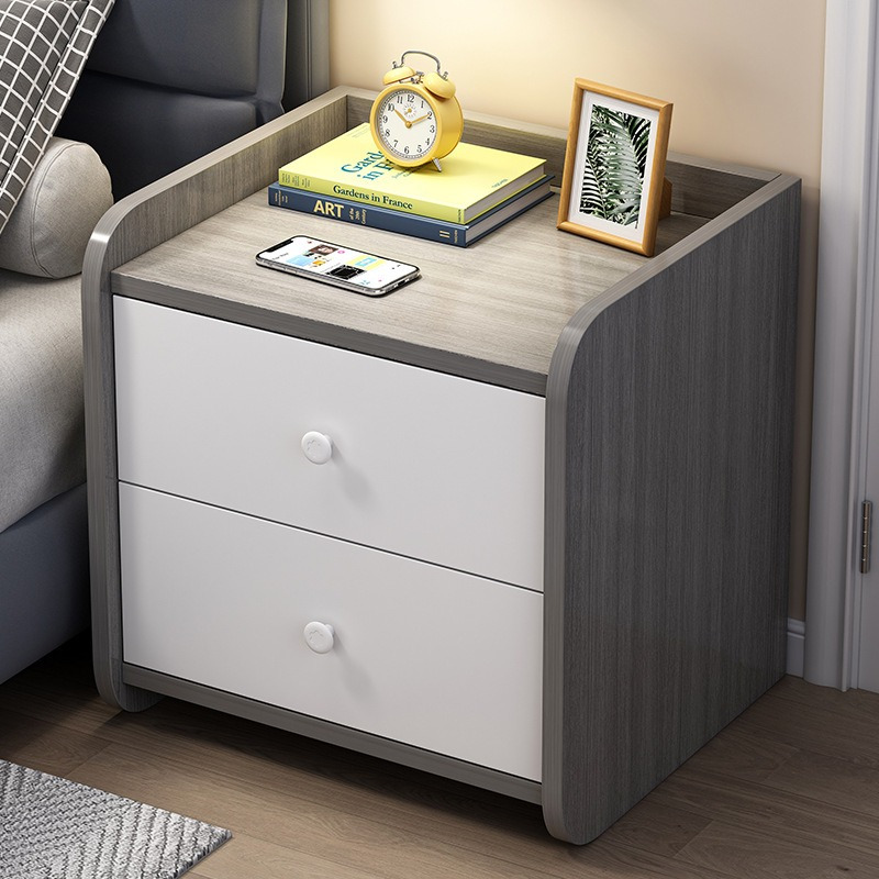 Nachtkastje Moderne eenvoudige minimalistische stijl Klein opbergkastje Nachtkastje Slaapkamer nachtkastje Kleine kast
