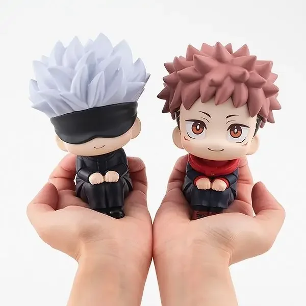 Q バージョンアニメフィギュア五条悟子供のおもちゃハンドヘルドオフィス伏黒恵アニメアクションフィギュア装飾品呪術廻戦