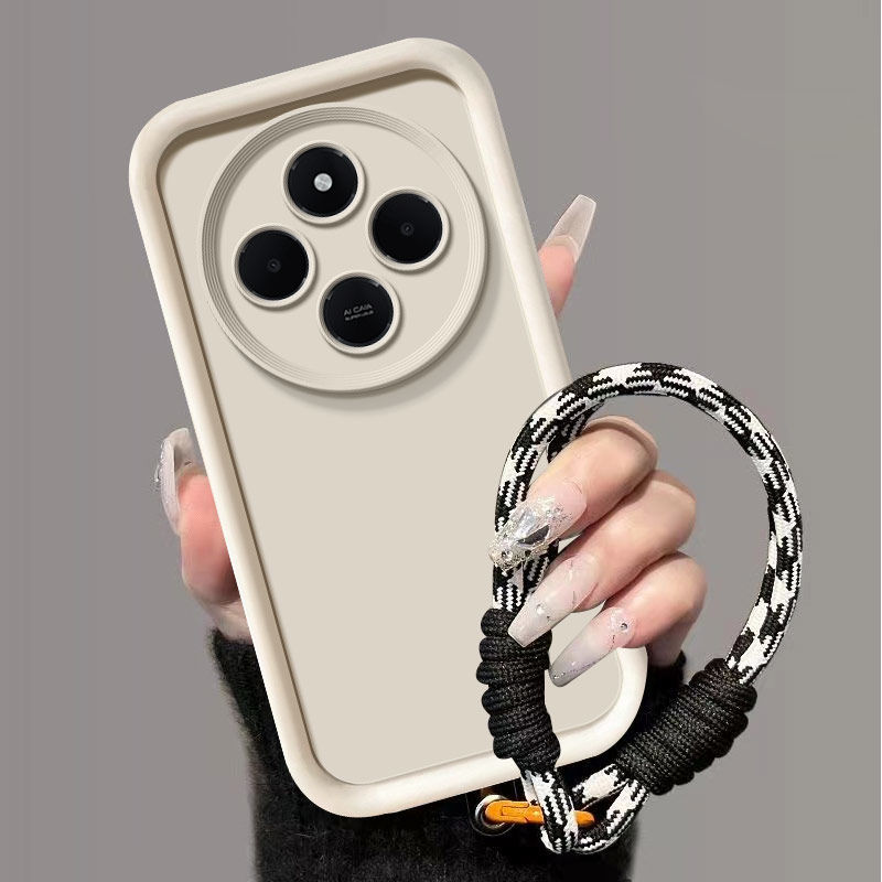 Für Xiaomi Redmi 14C Fall Redmi 14C 5G Telefon Fall Poco C75 POCO M7 Abdeckung Redmi A4 A3pro stoßfest Abdeckung Anti verlust hängen seil