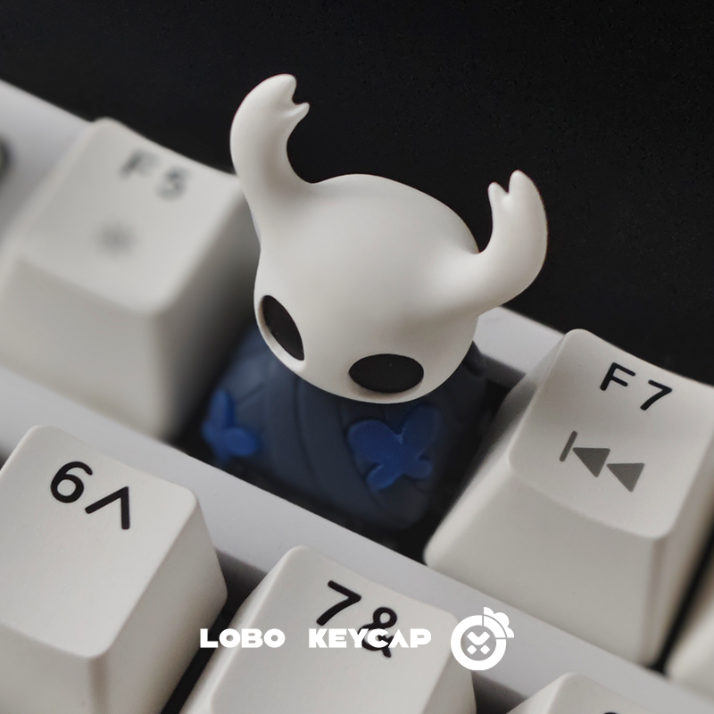 The Hollow Knight Keycap Cahaya Transparan Kepribadian Resin Keyboard Mekanis Anime Tunggal Disesuaikan Keycap ESC Asli R4