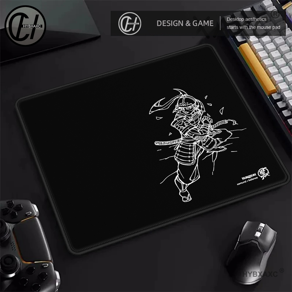 Tapis de souris Gamer professionnel Kurosun Samurai Gaming, surface ultrafine, équilibre, polymères de souris E-Sports, sous-bureau, 45x40cm