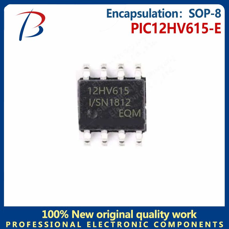 1 szt. Pakiet PIC12HV615-E SOP-8 8-bitowy mikrokontroler chip