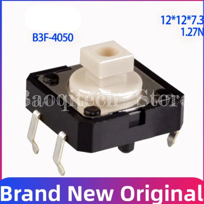 Microinterruptor de 20, 50 y 100 piezas, B3F-4055, B3F-4000, B3F-4005, B3F-4050, B3F-5000, 12x12, original, nuevo