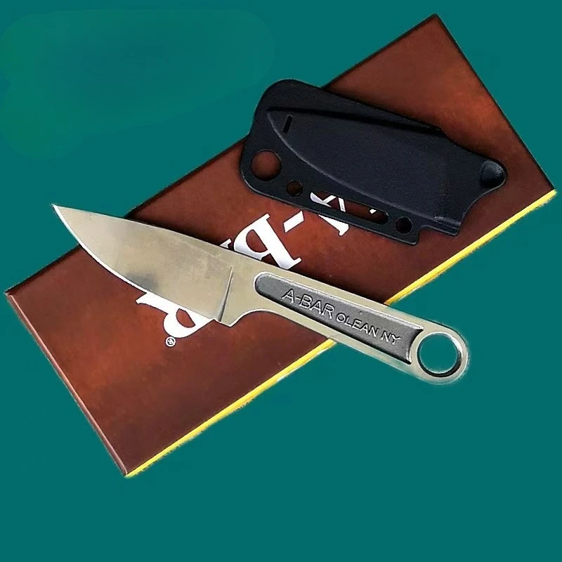 2026 NEW High Hardness Outdoor Knife Survival Knife Integrated Dragon Bone and K Sheath Camping Pocket Knife EDC