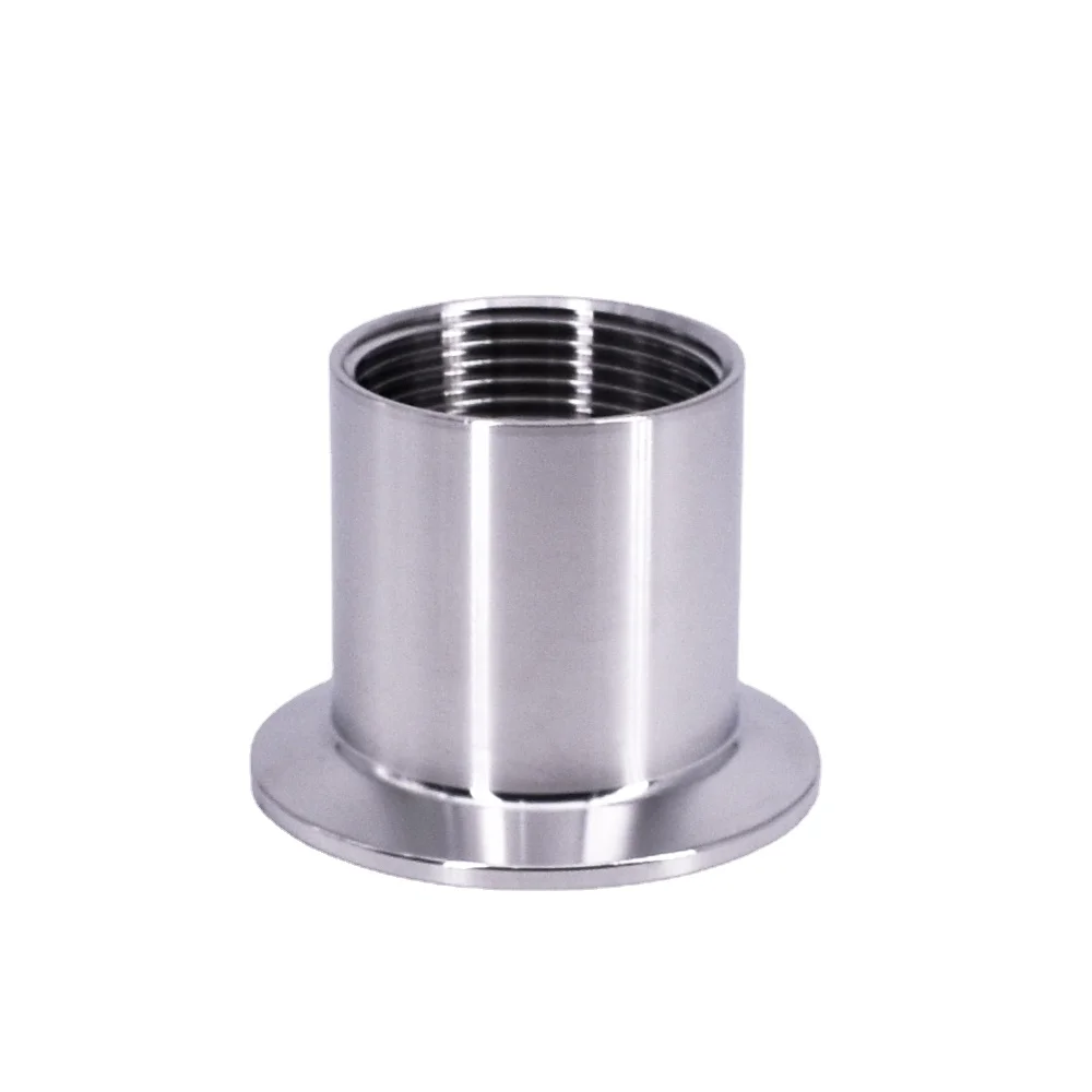SUS304 Homebrew Sanitário Inoxidável, BSPT Fêmea, Conector de Encaixe de Tubulação, 1/4 ", 3/8", 1 ", 2", 2 ", 1.5", 2 ", 2"