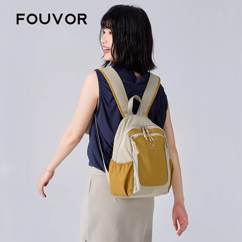 Fouvor Women's Travel Backpack Oxford Cloth Lightweight Small School Bags Fashion Children's Outdoor Travel Bag 3068-06 3068-16