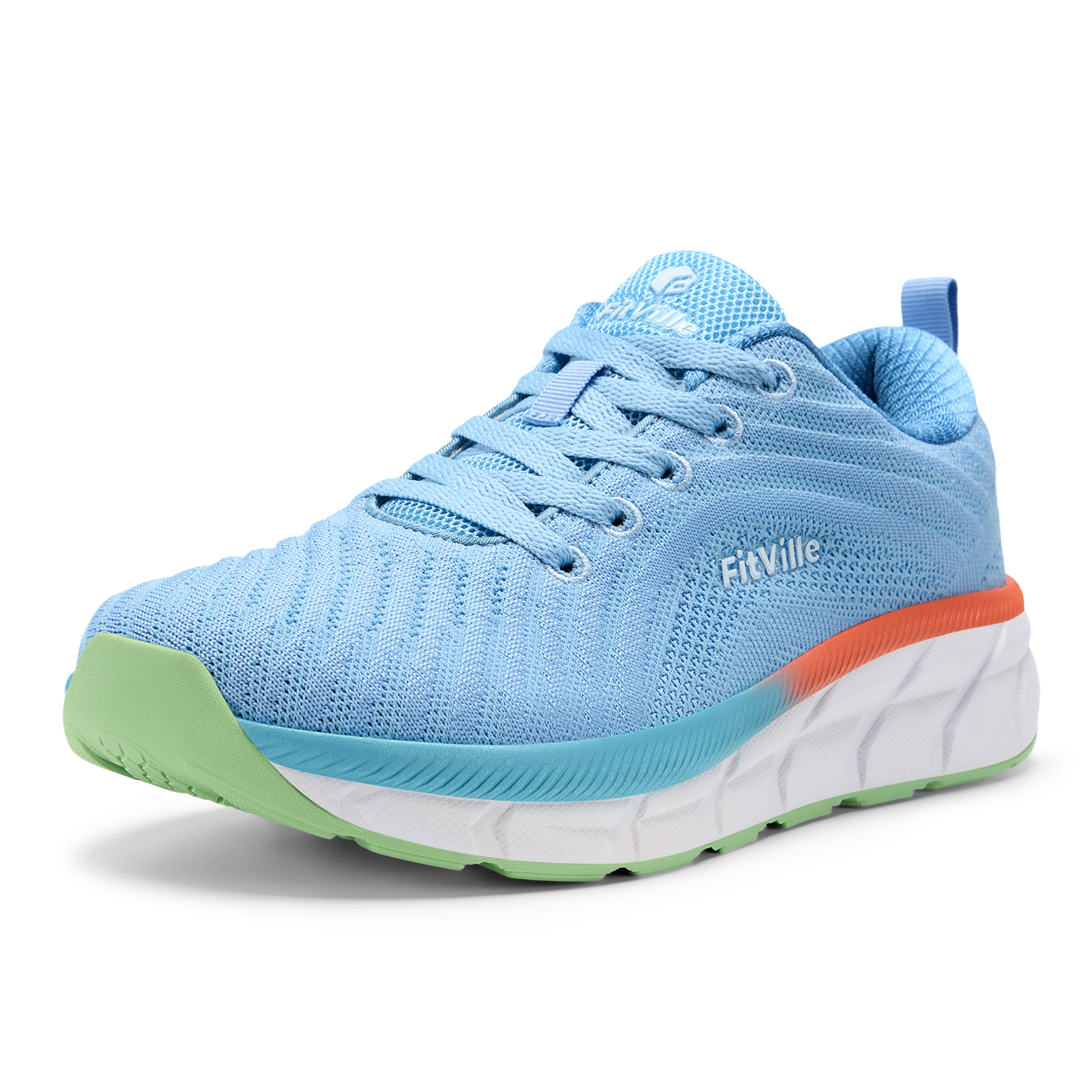 Damskie buty sportowe Fitville, oddychające, szerokie, do chodzenia, biegania i joggingu, damskie sneakersy casual, lekkie i wygodne.