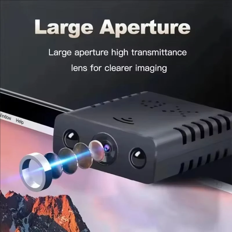 1080P HD Mini caméra XD sans fil WiFi fil caméra intelligente sécurité à domicile intérieure antivol caméra IP vidéo voix APP caméra en temps réel