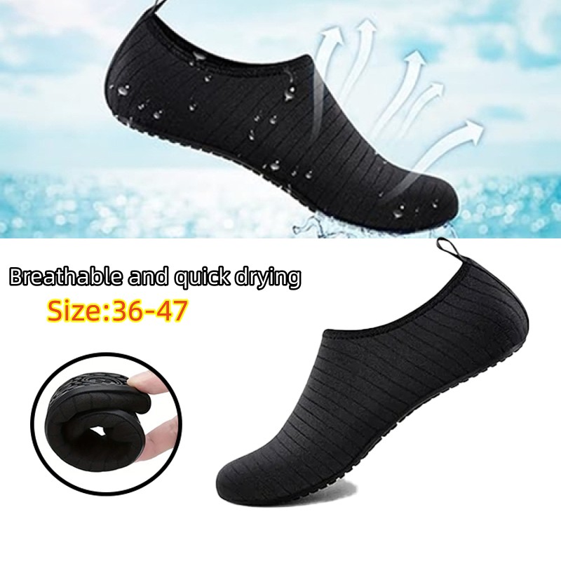 2024 nuove scarpe da acqua da spiaggia unisex spiaggia pantofole da nuoto traspiranti ad asciugatura rapida scarpe da ginnastica sportive casual antiscivolo estive