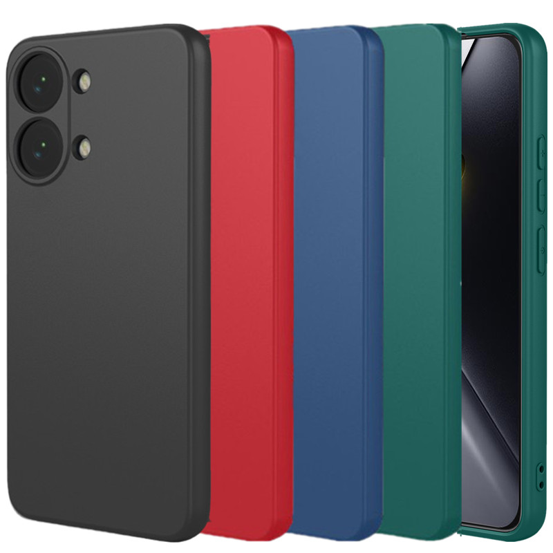 Custodia flessibile in silicone liquido TPU per Xiaomi Poco X8 Pro Max 5G Cover protettiva Fundas Coque Capa