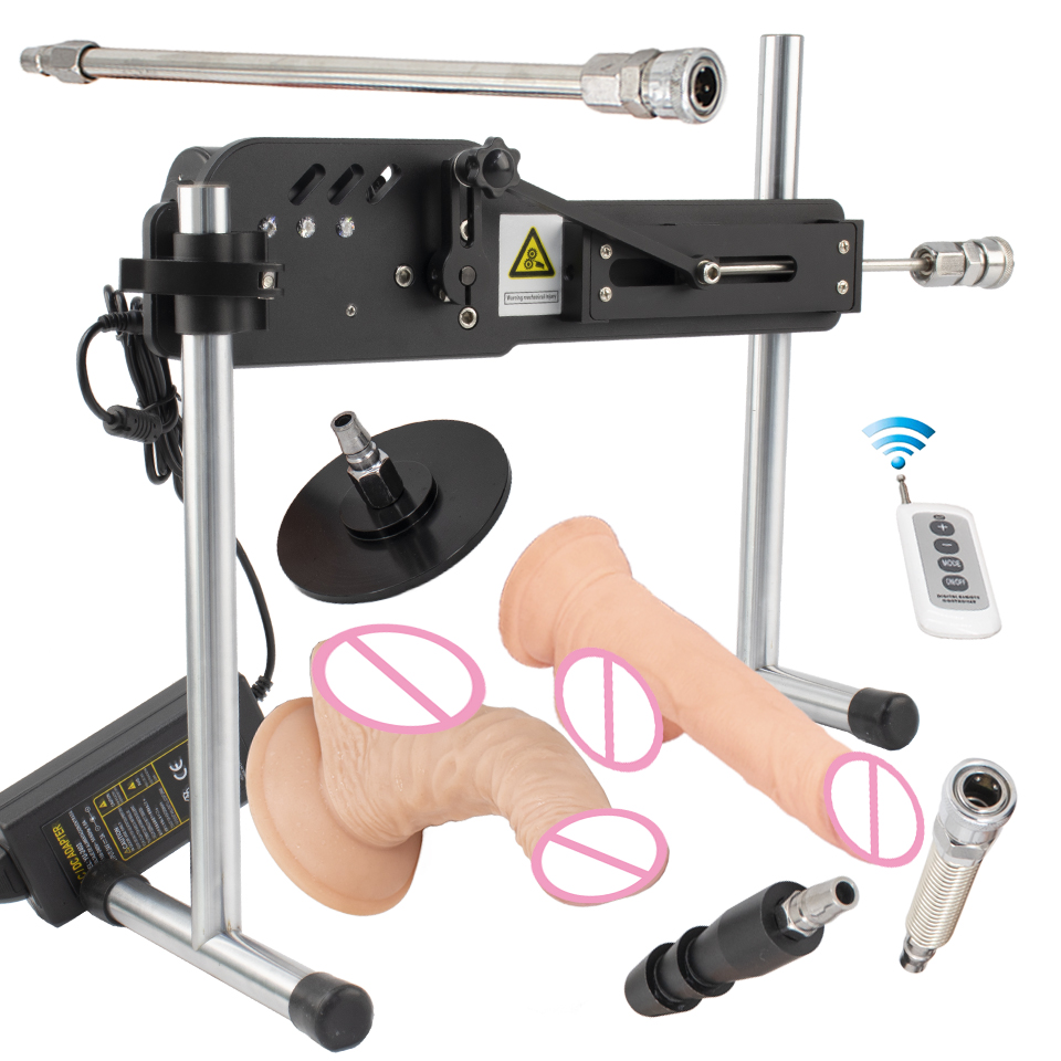 FREDORCH Super Silent Sex Machine Remote & APP Control Women Man Maturbator with Dildos 3-9cm Adjustable Stable Love Machine