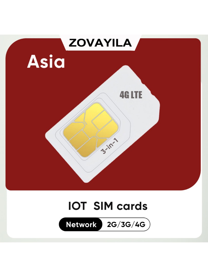 Suitable for Asia Car GPS Tracker, SIM Card Compatible with Multiple Models, 3-in-1 Size, Other Devices