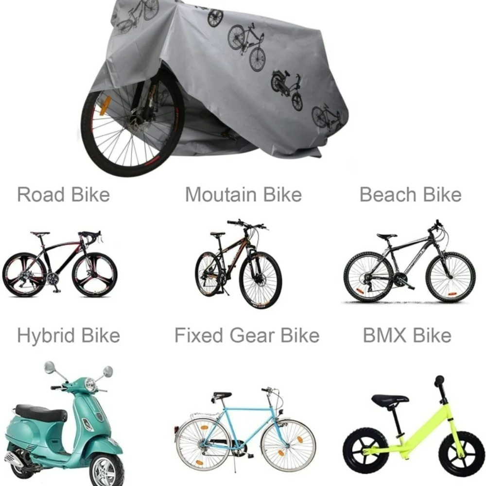 ผ้าคลุมจักรยานกันน้ำ ผ้าคลุมจักรยานกันแดดกลางแจ้ง ผ้าคลุมจักรยาน MTB อุปกรณ์จักรยาน