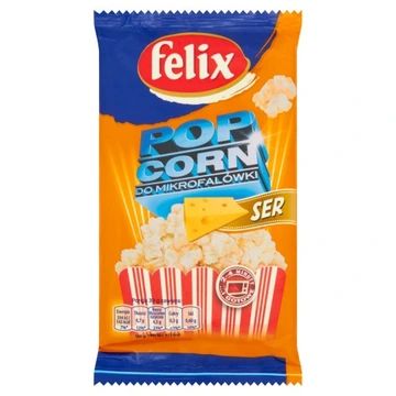 FELIX Popcorn do mikrofalówki serowy 90g