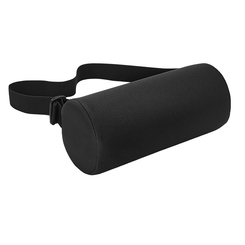 Cilindro de aceite para asiento de coche, Protector Lumbar para silla de oficina, alivio de la fatiga Lumbar, almohada de soporte Lumbar rodante, Inter