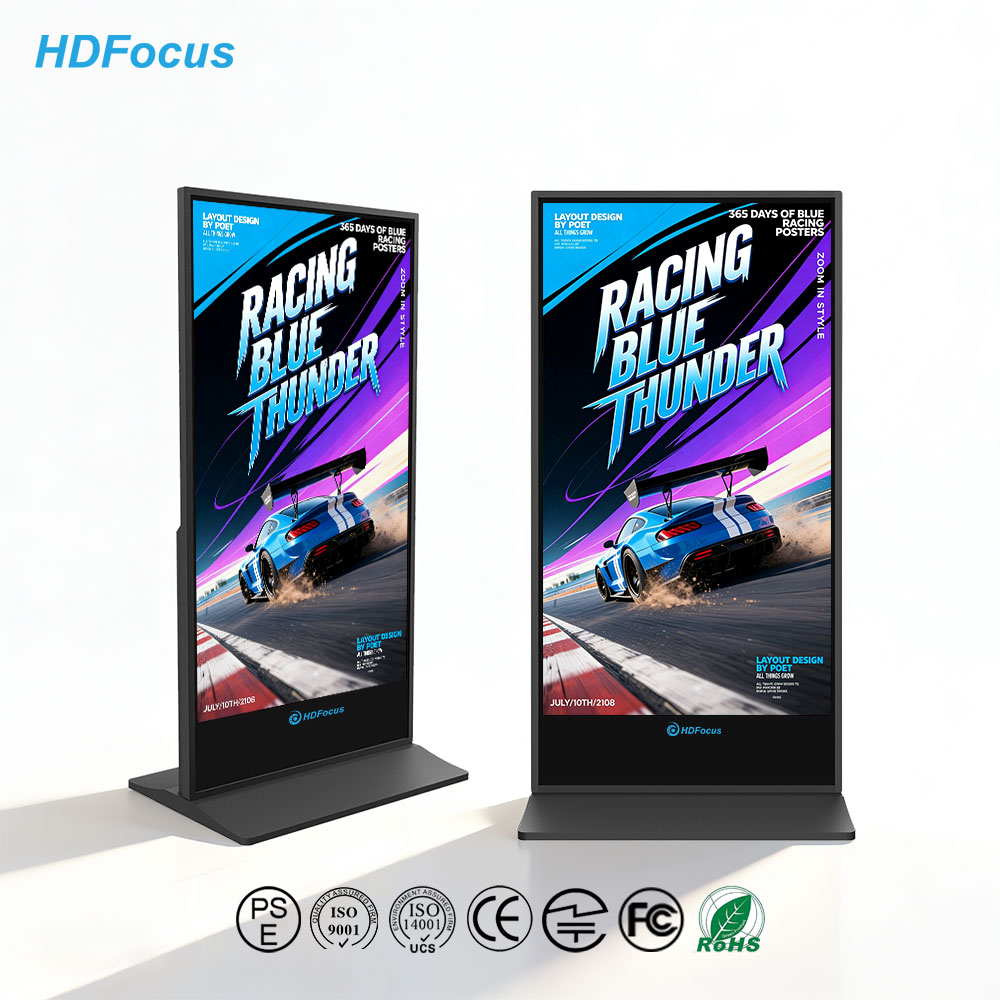 32 43 49 55 65-дюймовые рекламные киоски с сенсорным экраном Android 4K LCD для розничной торговли, вертикальные напольные дисплеи