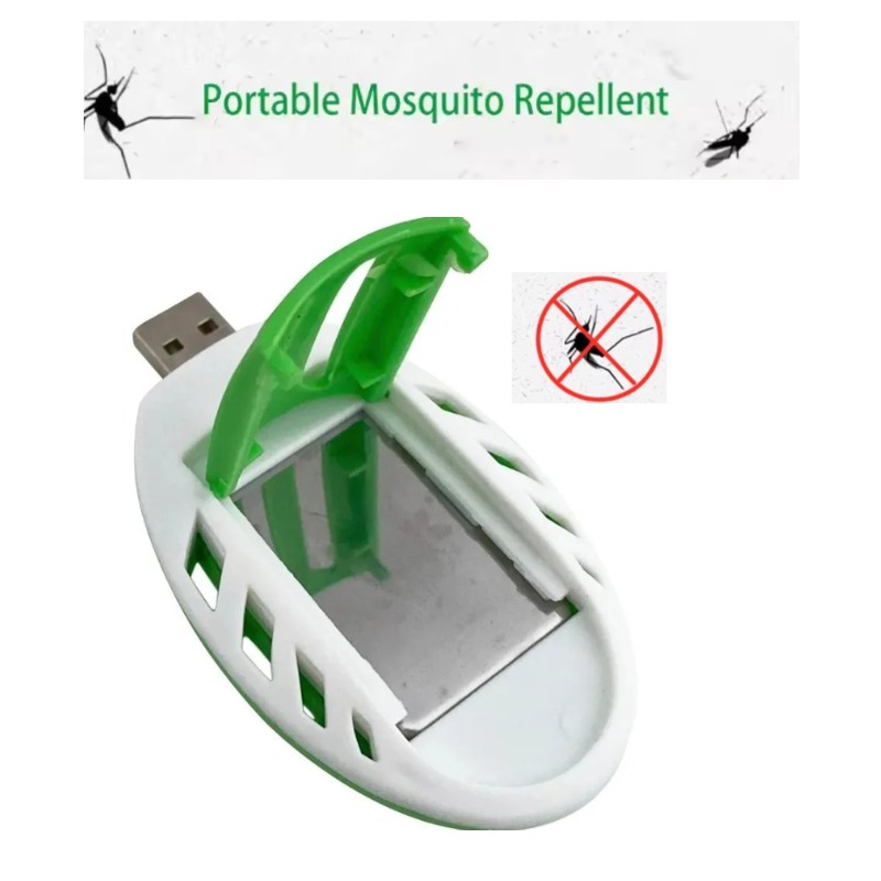 Repelente Elétrico de Mosquitos, Aquecedor de Incenso USB, Matador de Mosquitos para Uso Externo