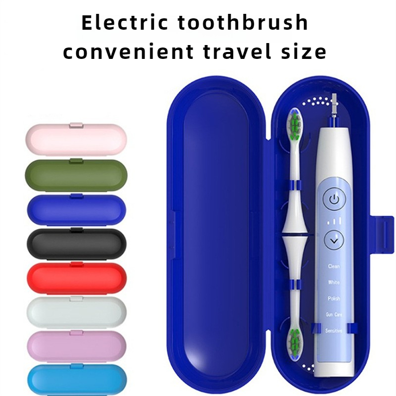 1pc Tandenborstel- en tandpastahouders met beschermhoes, draagbare reisetui voor Oral B elektrische tandenborstelhandgreep opbergdoos
