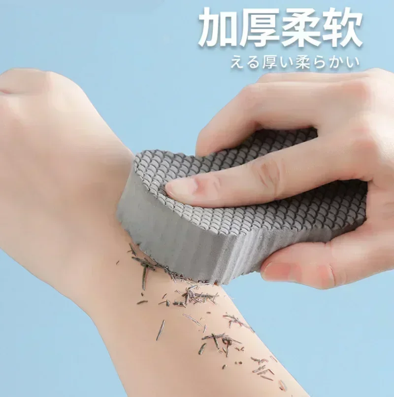 Éponges de bain extensibles 3D pour adultes, outil de récurage en écailles de poisson, 138 pièces