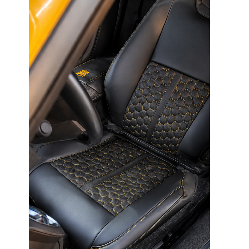 Custom Fit for Chevrolet Camaro Car Seat Covers Floor Mats for 2010-2015 5th Chevy Camaro 2016-2024 6th Chevy Camaro with logo