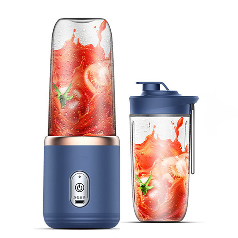 Licuadora exprimidora portátil, exprimidor de frutas eléctrico de 300ml, carga USB, taza de jugo de fruta de naranja y limón, máquina licuadora de batidos
