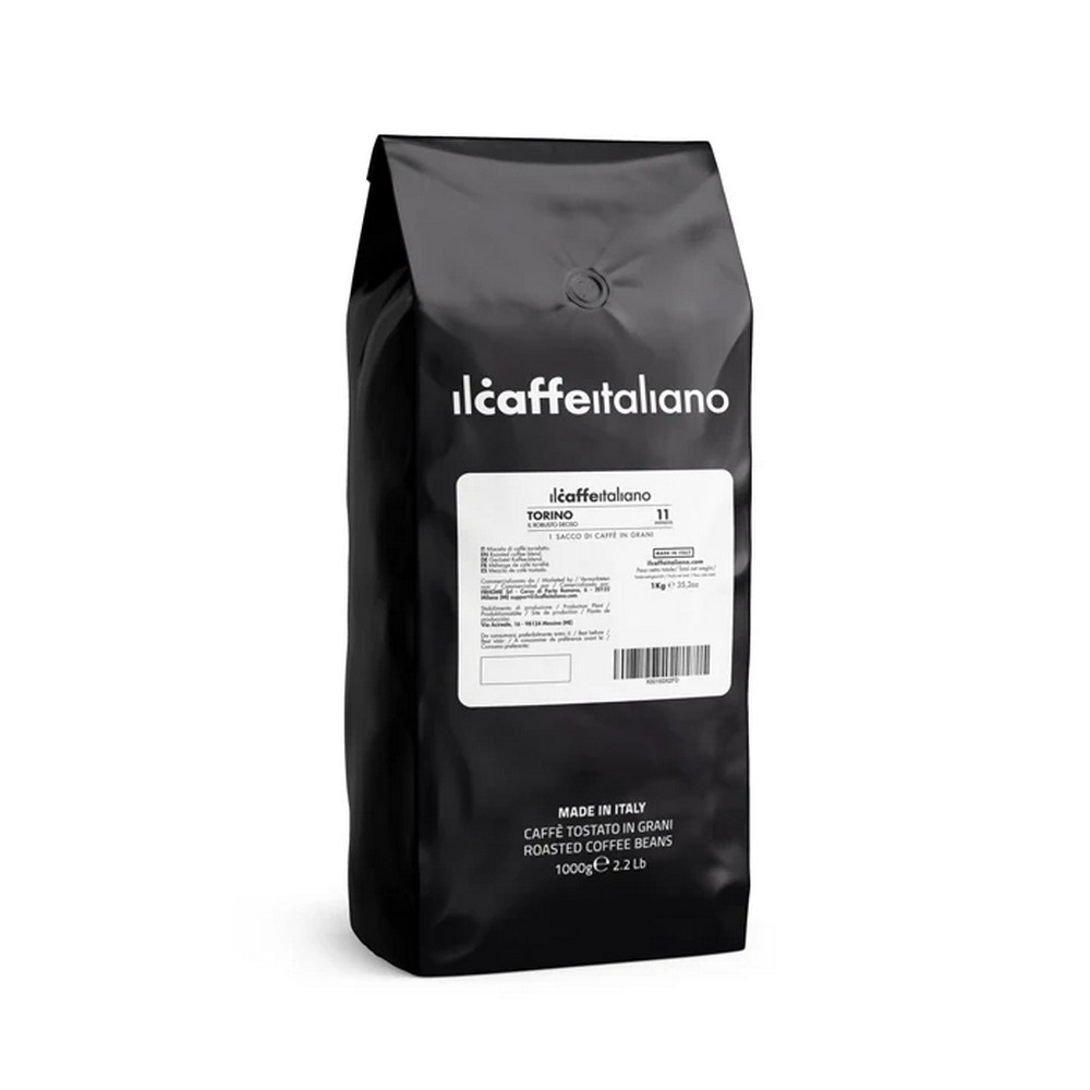 Getreidegemisch Torino 1kg Intensität 11 – Italienischer Kaffee