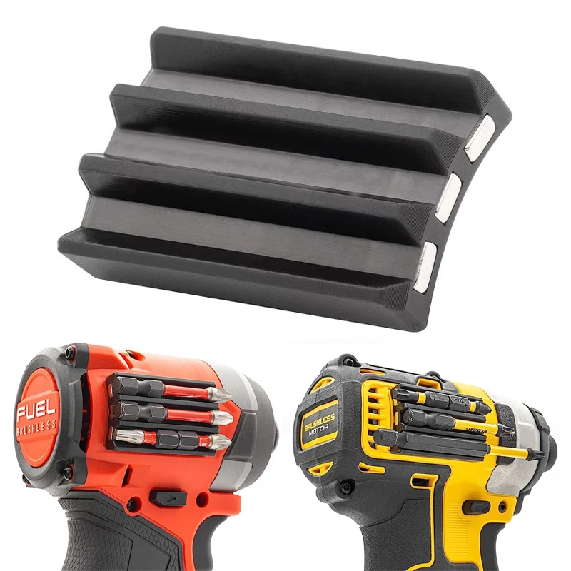 Suporte magnético de broca para drivers de impacto dewalt/milwaukee e brocas elétricas, suporte de brocas de chave de fenda, acessórios de ferramenta elétrica