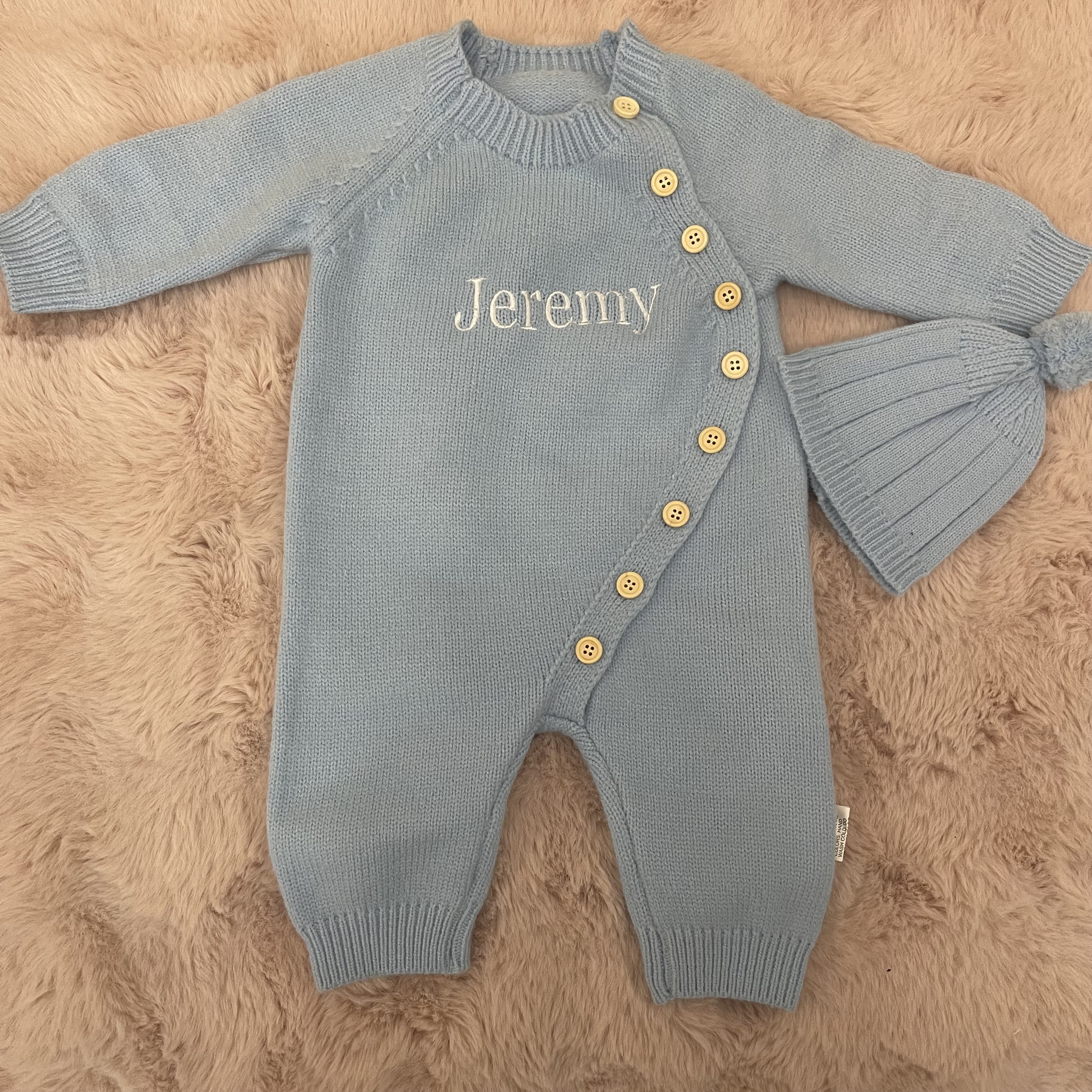 Embroidery Baby Romper Set Personalized Name Coming Home Outfit Newborn Infant Bodysuit Babyshower Gifts Custom Baby Jumpsuit