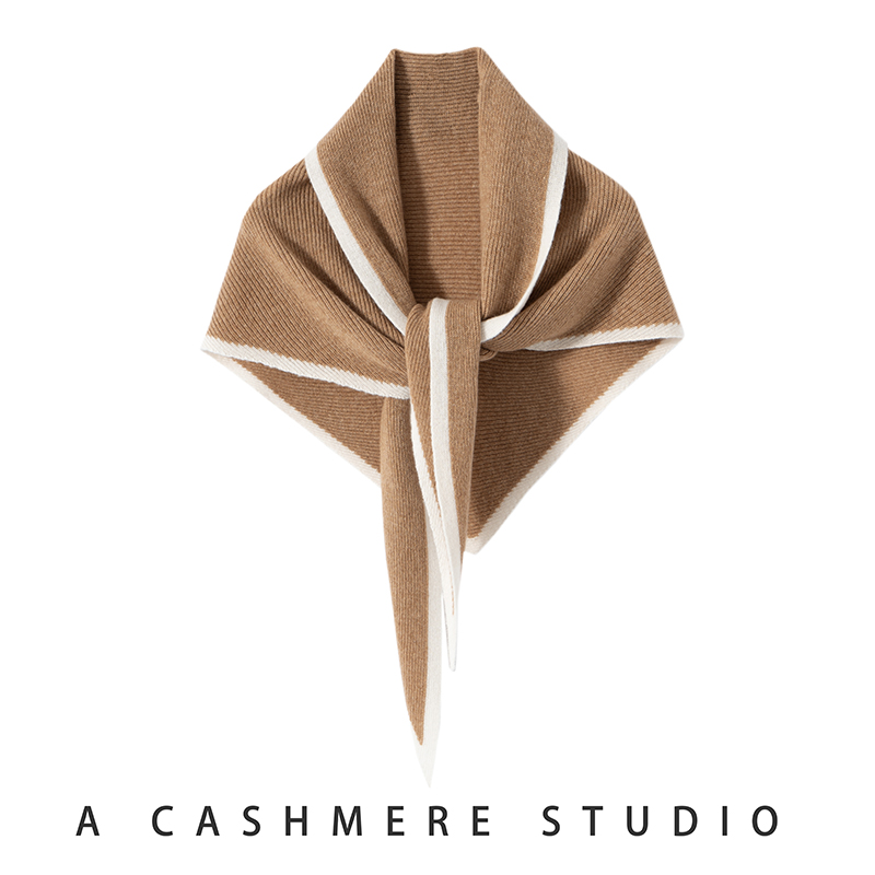 MVLYFLRT-bufanda de Cachemira de alta calidad para mujer, chal de punto de Cachemira cálido para invierno y exteriores, Pashmina triangular isósceles