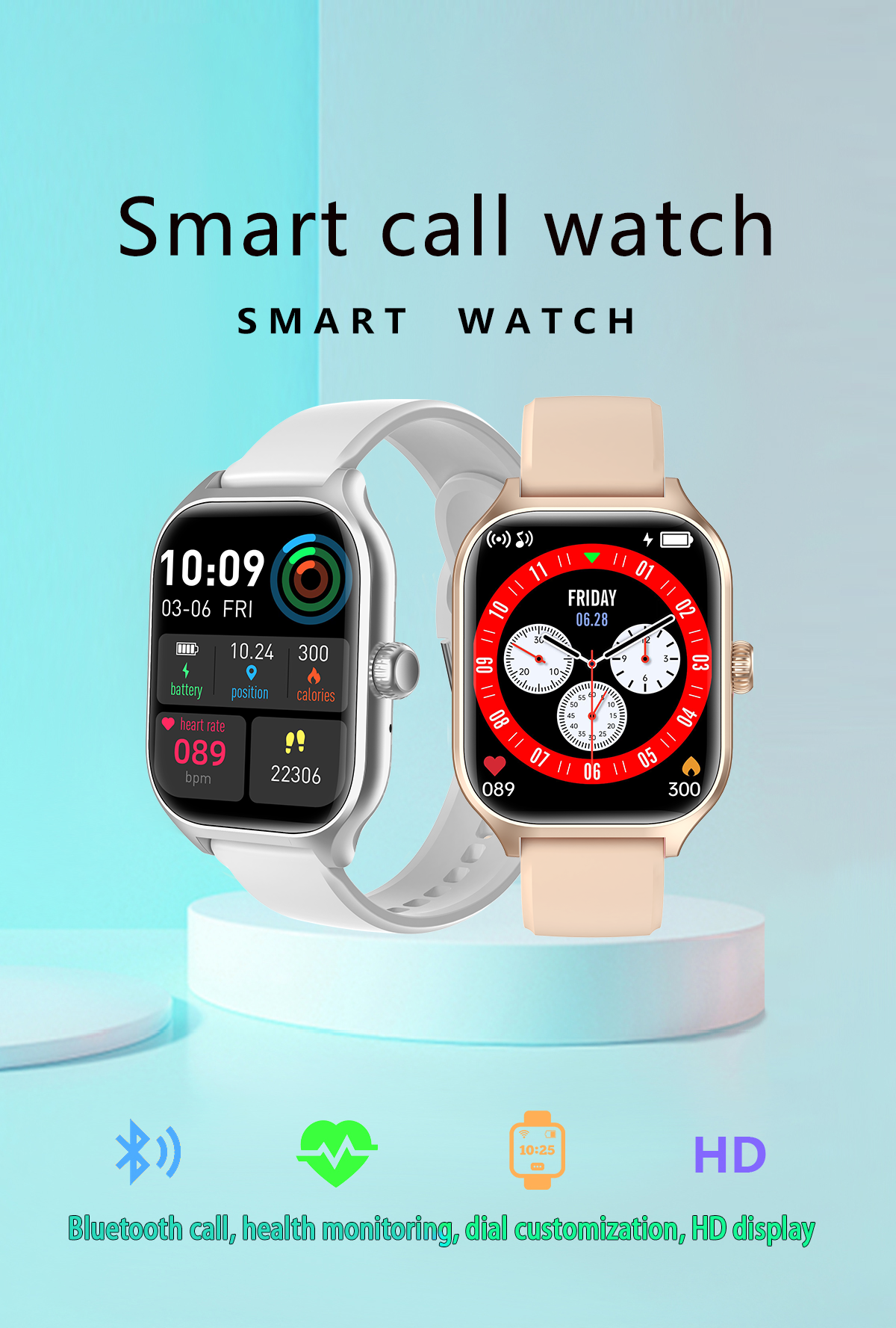 Reloj Inteligente HOMEFISH Nuevo Modelo H9 Pro MAX C20 con Pantalla HD, Llamadas Bluetooth, Alertas de Mensajes, Modo Deportivo, para Hombre y Mujer