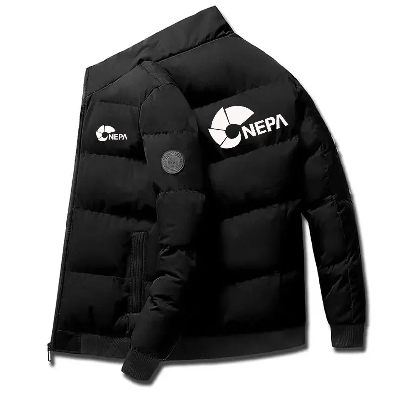 2026  Men's casual jacket with soft zippercomfortable trench comfortable top new fashion brand autumn and winter