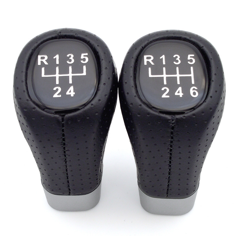 Perilla de palanca de cambios de coche de 5/6 velocidades, cabezal de palanca de cambios, Bola de mano para BMW 1 '3', E81, E82, E90, E91, E92, accesorios interiores de coche