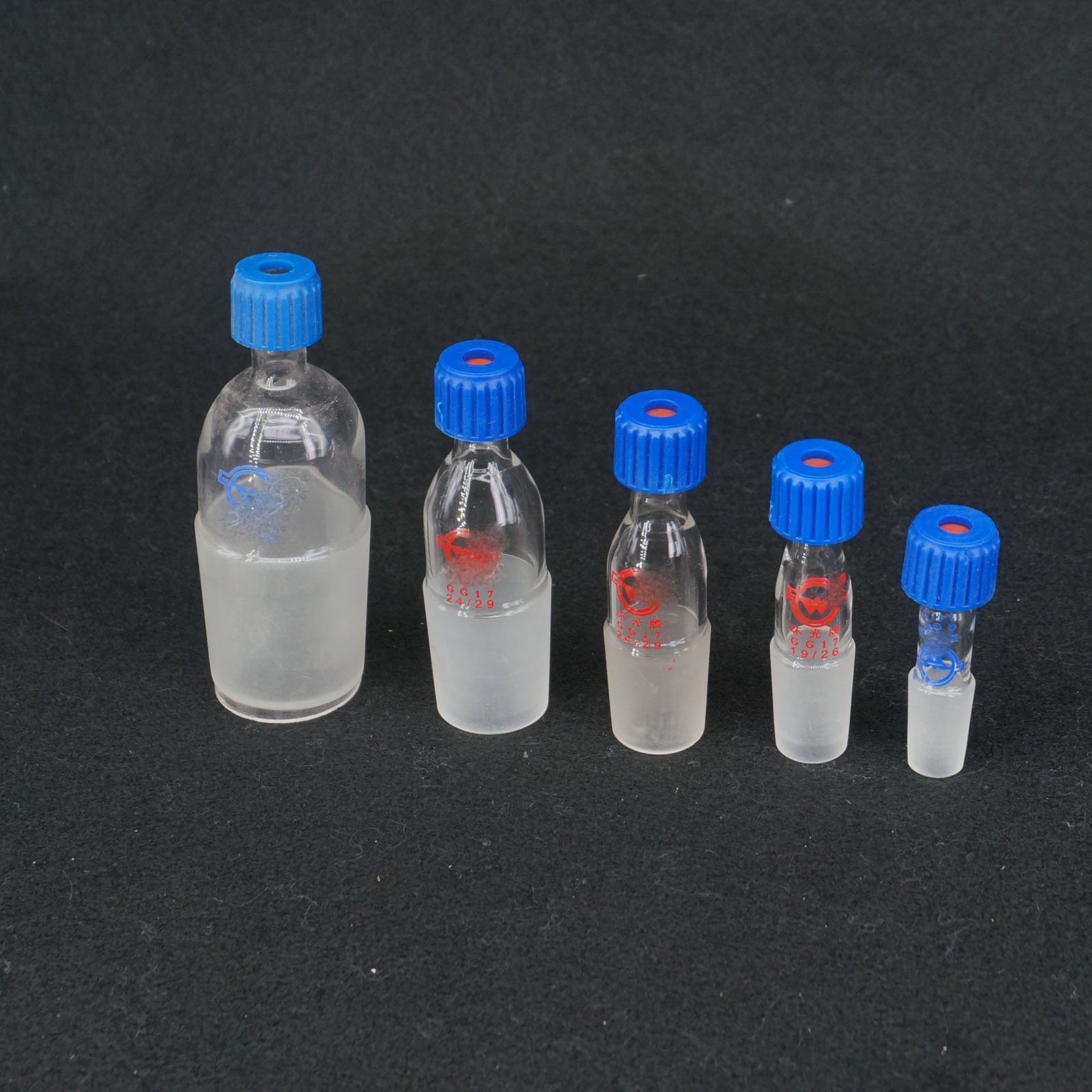 Bouchon de Joint de Sol en Verre de Laboratoire, Adaptateur Therye.com, #14 #19 #24 #29 #34 #40