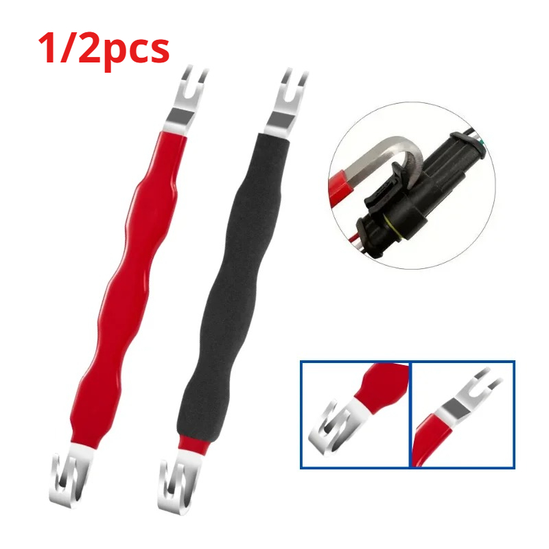 Ferramenta Universal de Separação de Conectores Elétricos para Carros 1/2PCS, Ferramenta de Remoção para Reparos em Fiação Automotiva