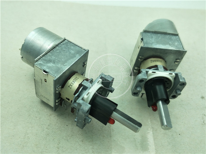 ALPS RK16312MCL1TA doble con luz, potenciómetro de motor de control remoto, B100K, 6 pies, Original, Japón, 1 unidad por lote