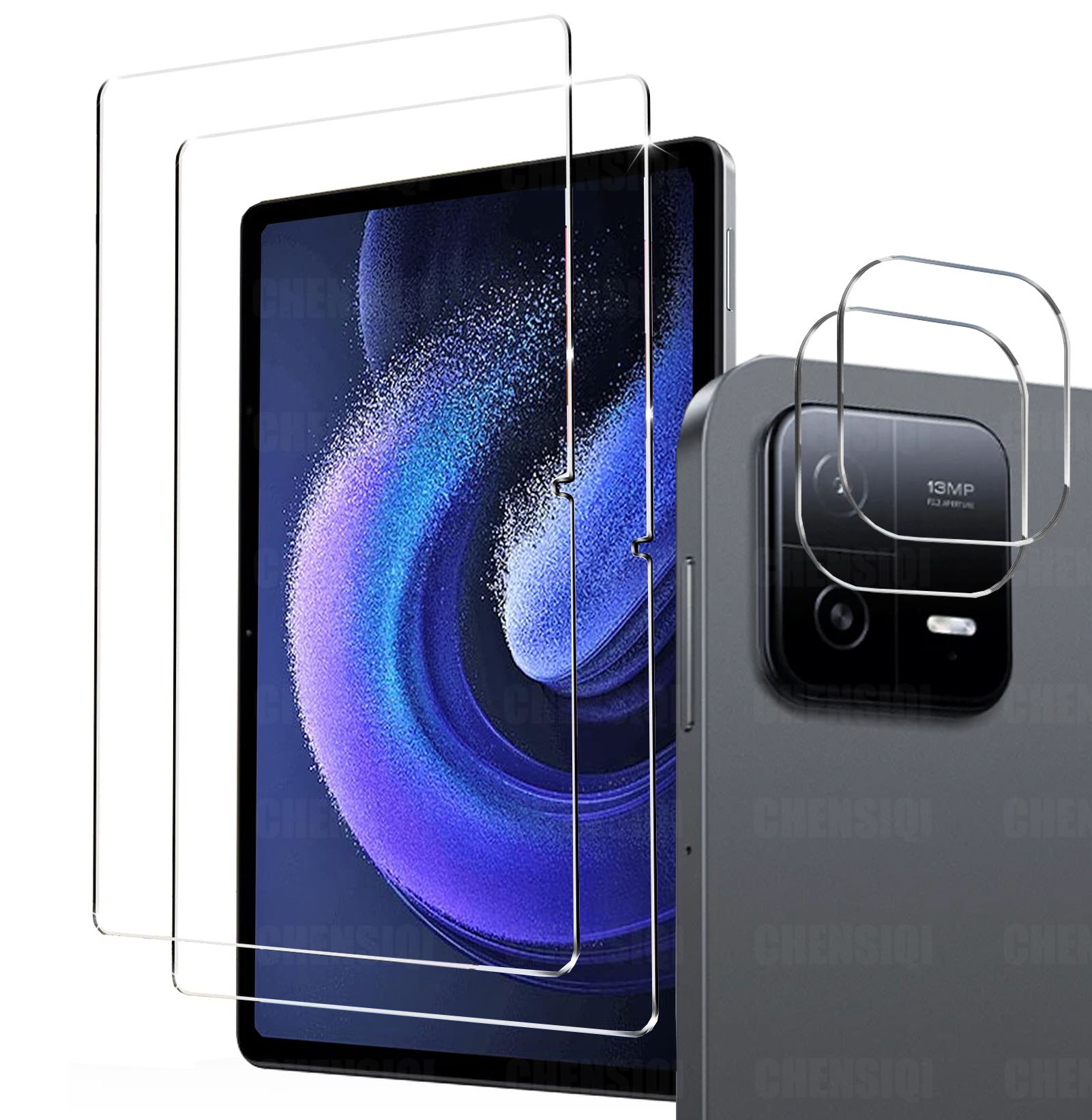 Vidrio templado para Xiaomi Pad 6 / Xiaomi Pad 6 Pro 11 pulgadas 2023 Protector de pantalla Protector de cámara trasera película de vidrio antiarañazos