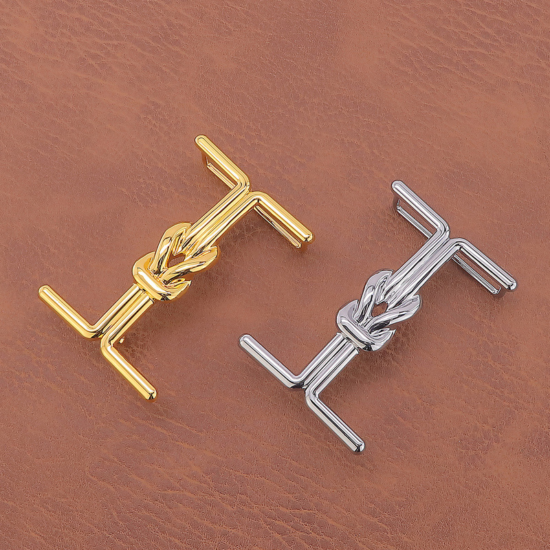 Fibbia per Cintura in Lega di Zinco Liscia alla Moda, Fibbia Singola a I da 3,8 cm, Personalizzata per Cinture da Uomo