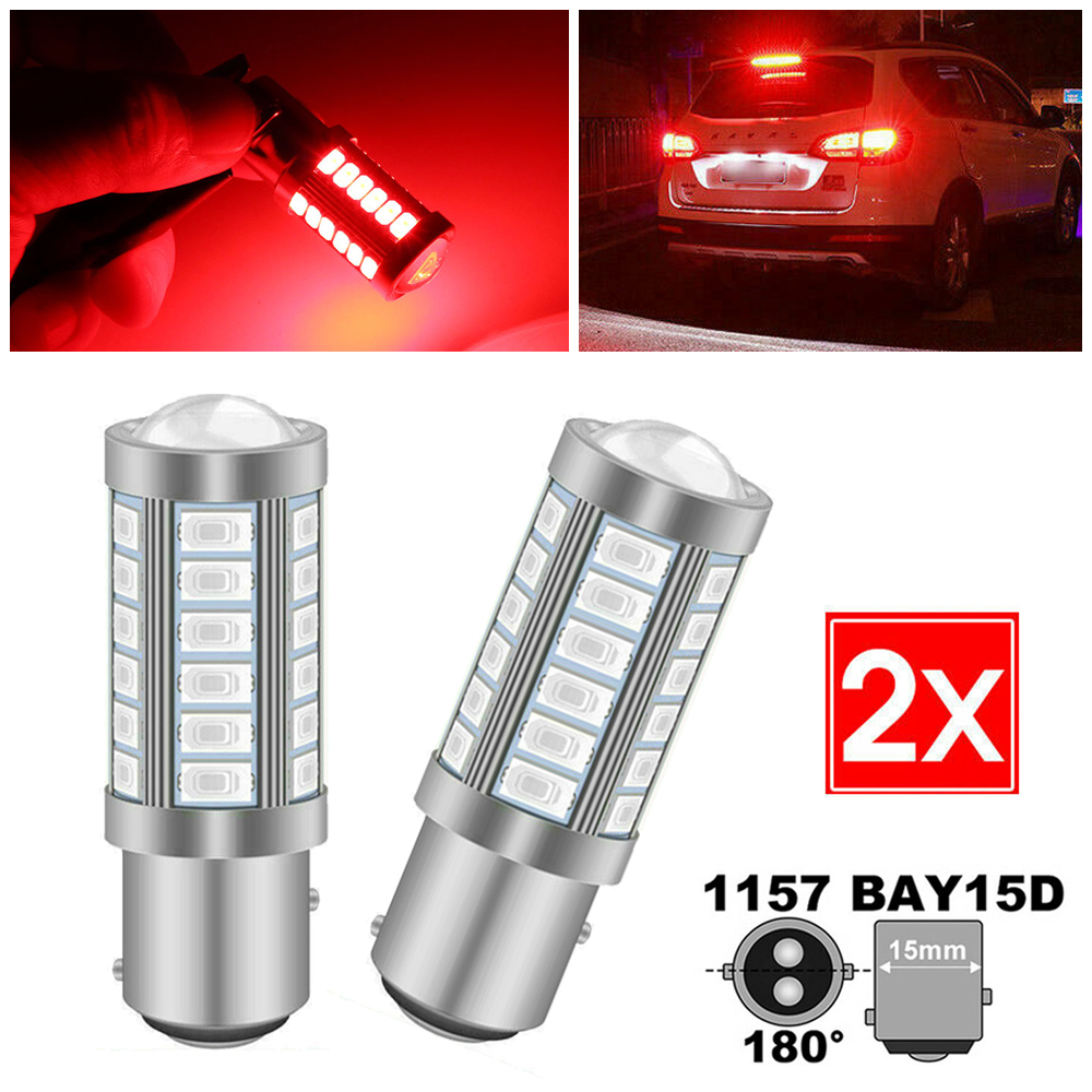 380 1157 Led Rem Lampen Upgrade Xenon Bay15d P21/5W Stop Staart Gloeilampen
